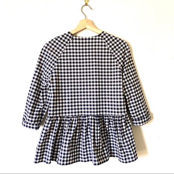 Victoria Beckham for Target gingham peplum top - Picture 7 of 7